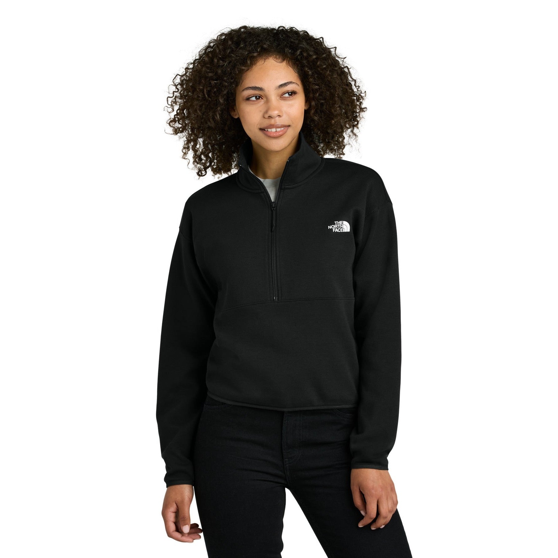 The North Face-The North Face® Women's Double-Knit 1/2-Zip Fleece NF0A8C5H-MedTech-5